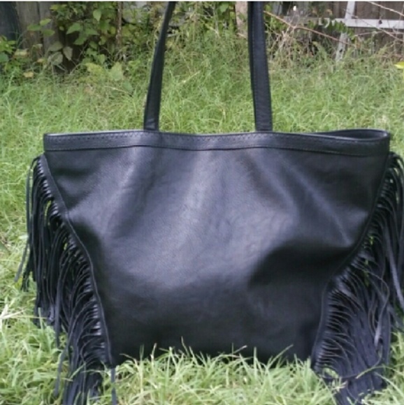 Circus by Sam Edelman Handbags - Brand New Circus by Sam Edelman Black Fringe Purse